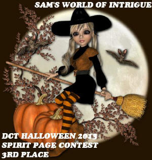 Halloween Spirit Page contest