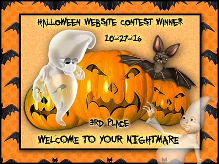 Halloween contest Award